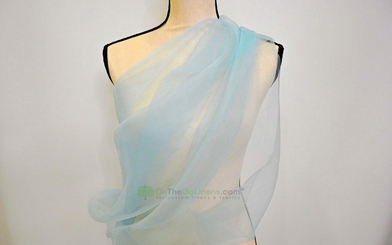 Super Organza Fabric | 60” Wide | Semi-Sheer Polyester | Elegant Event Fabric