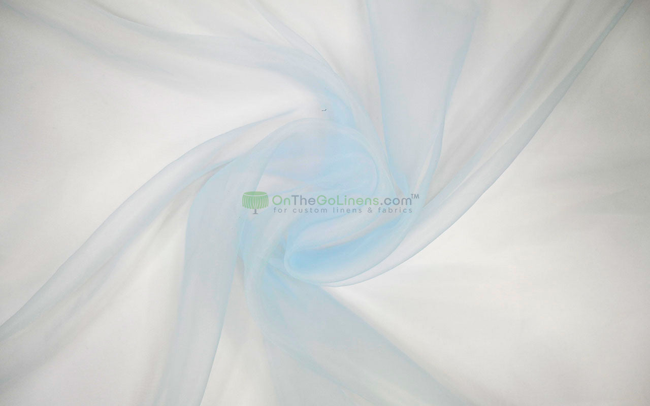 Super Organza Fabric | 60” Wide | Semi-Sheer Polyester | Elegant Event Fabric