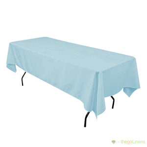 60" x 108" Banquet Polyester Tablecloth | Multiple Colors | Econoline Ready to Ship |