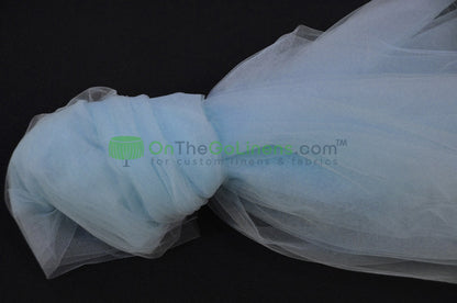 Bridal Tulle Wedding Dress Fabric | Wholesale 50 Yard Bolt | 100% Nylon | 108" Wide