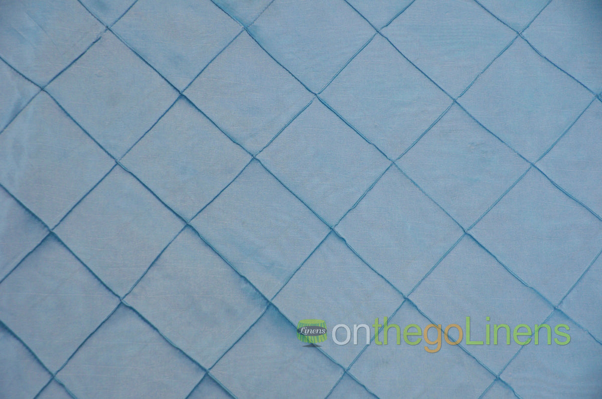 Pintuck 4x4 Fabric by the Yard | Diamond Taffeta Fabric | 52" wide | Multiple Colors |