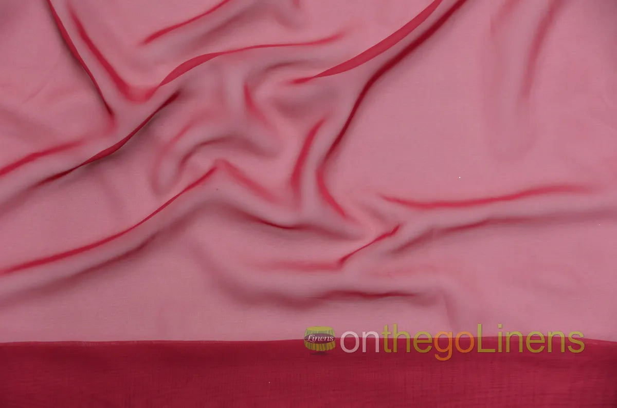 Cranberry Chiffon 60 Wide