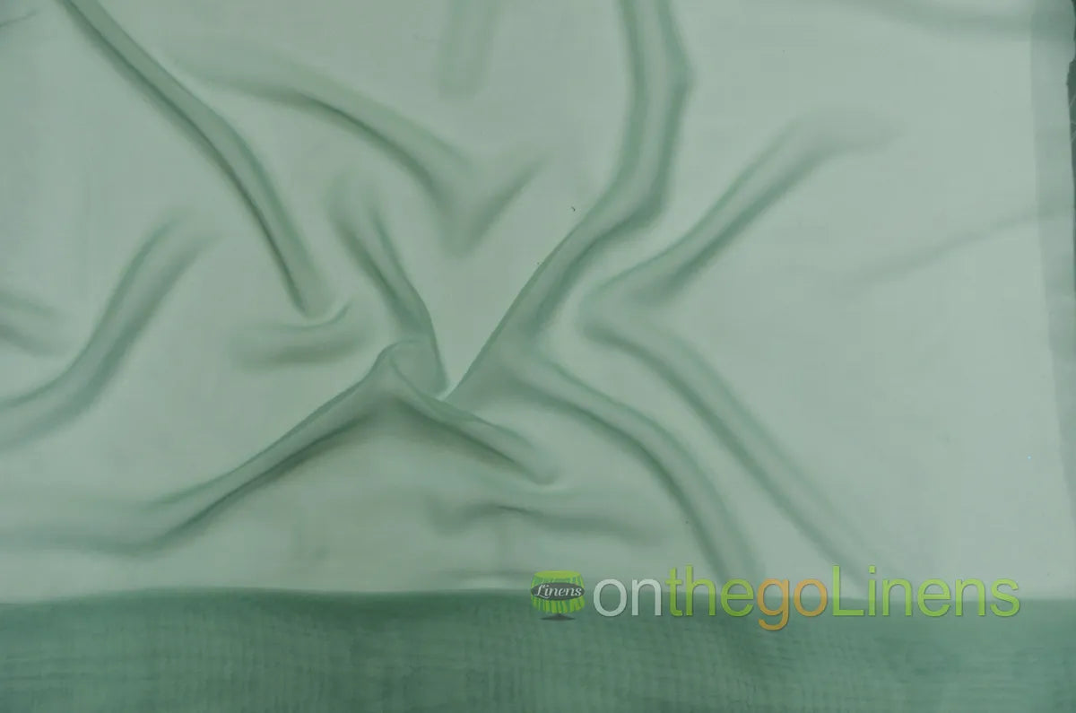 Seafoam Chiffon 60 Wide