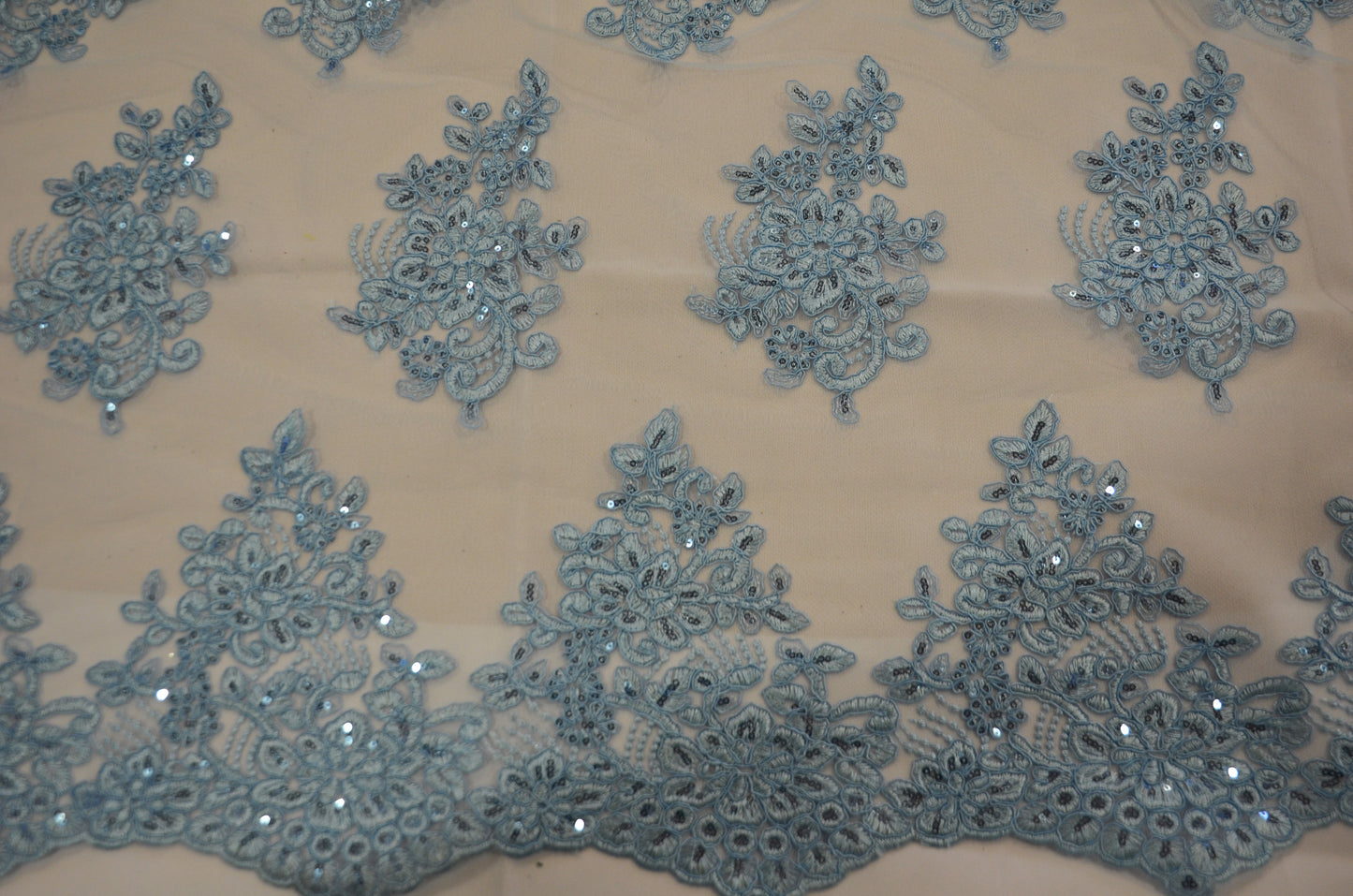 Camilla Embroidery Fabric by the Yard | Lace Embroidery | Multiple Colors |