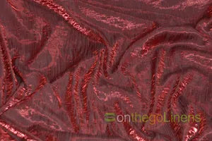 Iridescent Crush Shimmer Table Linens