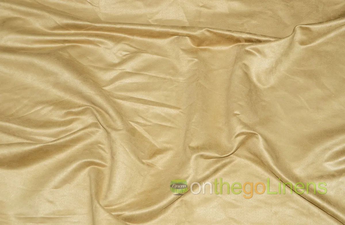 Gold Micro Suede