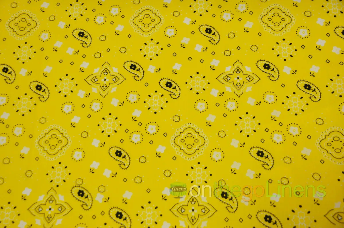 Bandana Cotton Yellow