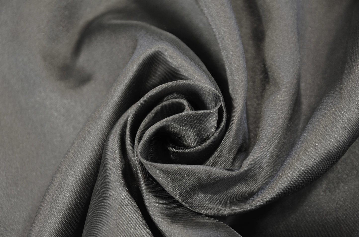 Black Mikado Satin