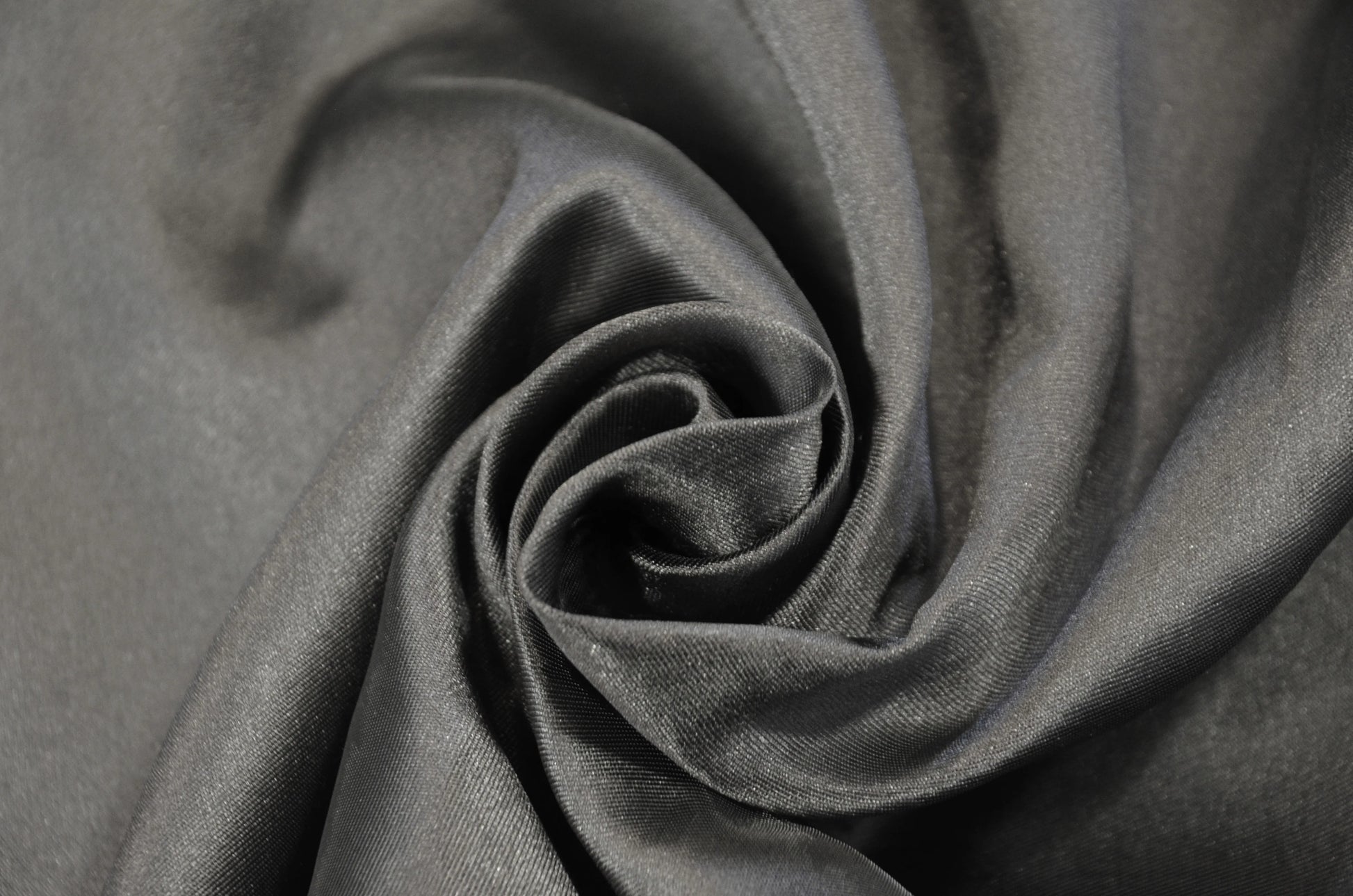 Black Mikado Satin