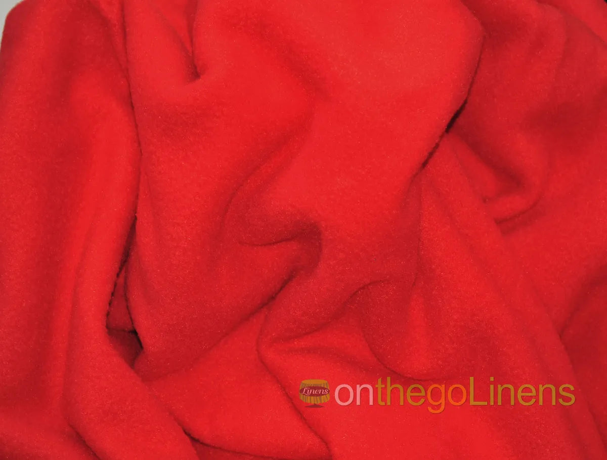 Anti Pill Polar Fleece Red