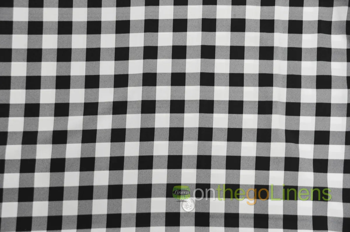 White Black Picnic Checkers