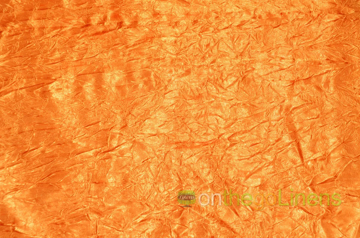 Crush Charmeuse Tablecloths, Table Drapes, Table overlays and Banquets | Crush Bichon Tablecloth |