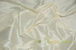 Faux Dupioni Silk Fabric | Imitation Dupioni Silk Fabric by the Yard | 54" Wide | 100% Polyester |