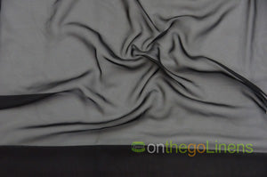 IFR Chiffon Fabric by the Yard & Wholesale Bolt | 100% Polyester Chiffon Fabric | Multiple Colors |