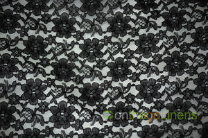 Raschel Lace Table Linens | Raschel Lace Tablecloths | Multiple Colors |