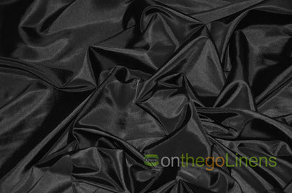 Stretch Taffeta Fabric by the Yard | Spandex Taffeta Fabric | 60" wide | Multiple Colors |