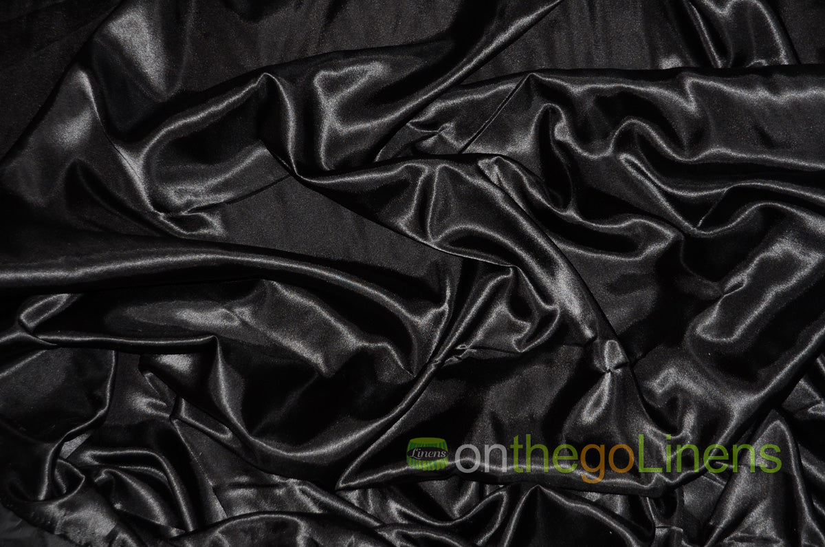 Soft Light Weight Medium Satin Fabric | Wholesale Satin Fabric for Decorative Use | 60" | 70 Yards |