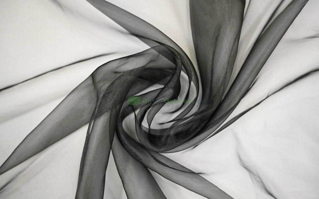 Super Organza Fabric | 60” Wide | Semi-Sheer Polyester | Elegant Event Fabric