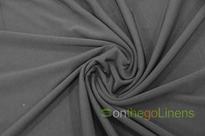 ITY Jersey Fabric by the Yard | Interlock Twist Yarn | 60" Wide | 92/8 Poly Spandex | Multiple Colors |