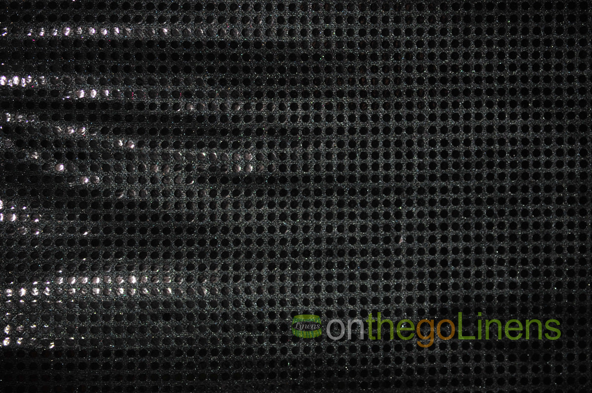 6MM Confetti Dot Sequins Fabrics | 45" Wide | Multiple Colors |