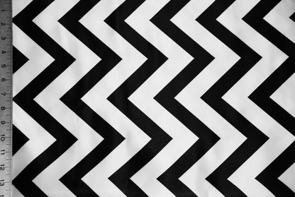 Lamour Satin Chevron Print Table Napkins and Chair Sashes | Chevron Print Napkins and Sashes | Multiple Colors |