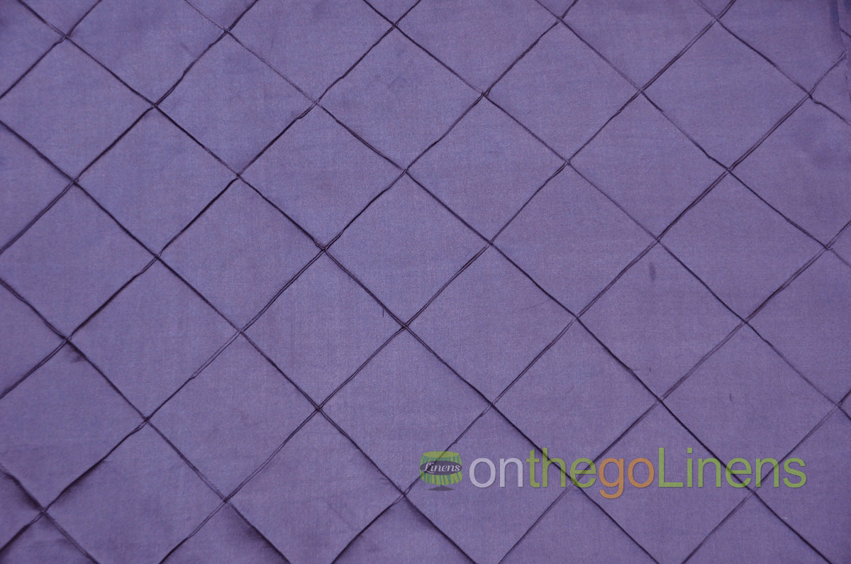 Pintuck 4x4 Fabric by the Yard | Diamond Taffeta Fabric | 52" wide | Multiple Colors |