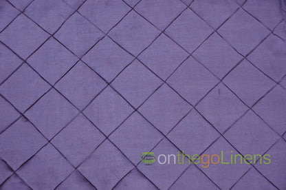 Pintuck 4x4 Fabric by the Yard | Diamond Taffeta Fabric | 52" wide | Multiple Colors |