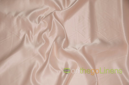 Stretch Lamour Satin Fabric by the Yard | Stretch Matte Satin | Stretch Duchess Satin Fabric for Bridal, Wedding, Costumes |