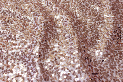 Taffeta Sequins Fabric by the Yard | Sequins Taffeta Fabric in Multiple Colors | 54" Wide |