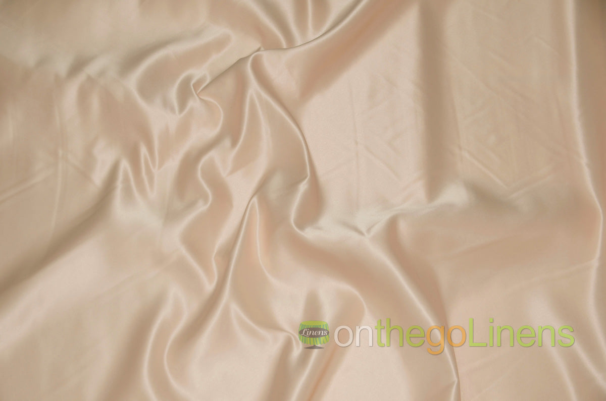 Lamour Satin Fabric by the Yard & Bolt | 100% Polyester Semi Dull Heavy Satin Fabric | 60" Wide | Multiple Colors |