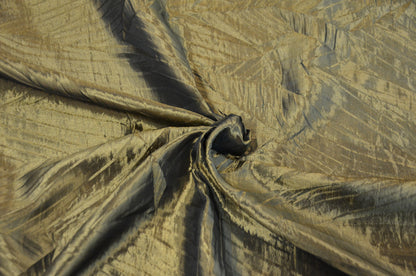 Bark Taffeta Fabric by the Yard | Zig Zag Taffeta Fabric | 60" Wide |