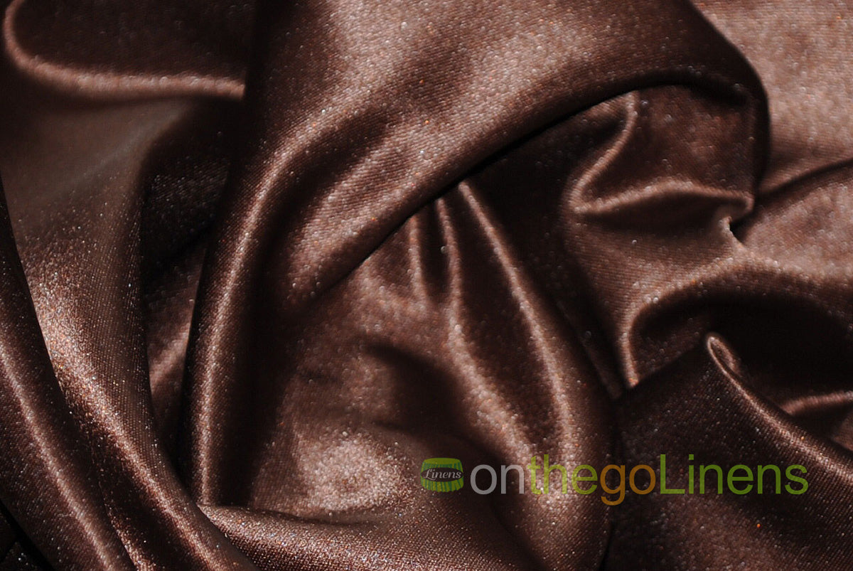 Lamour Satin Fabric by the Yard & Bolt | 100% Polyester Semi Dull Heavy Satin Fabric | 60" Wide | Multiple Colors |