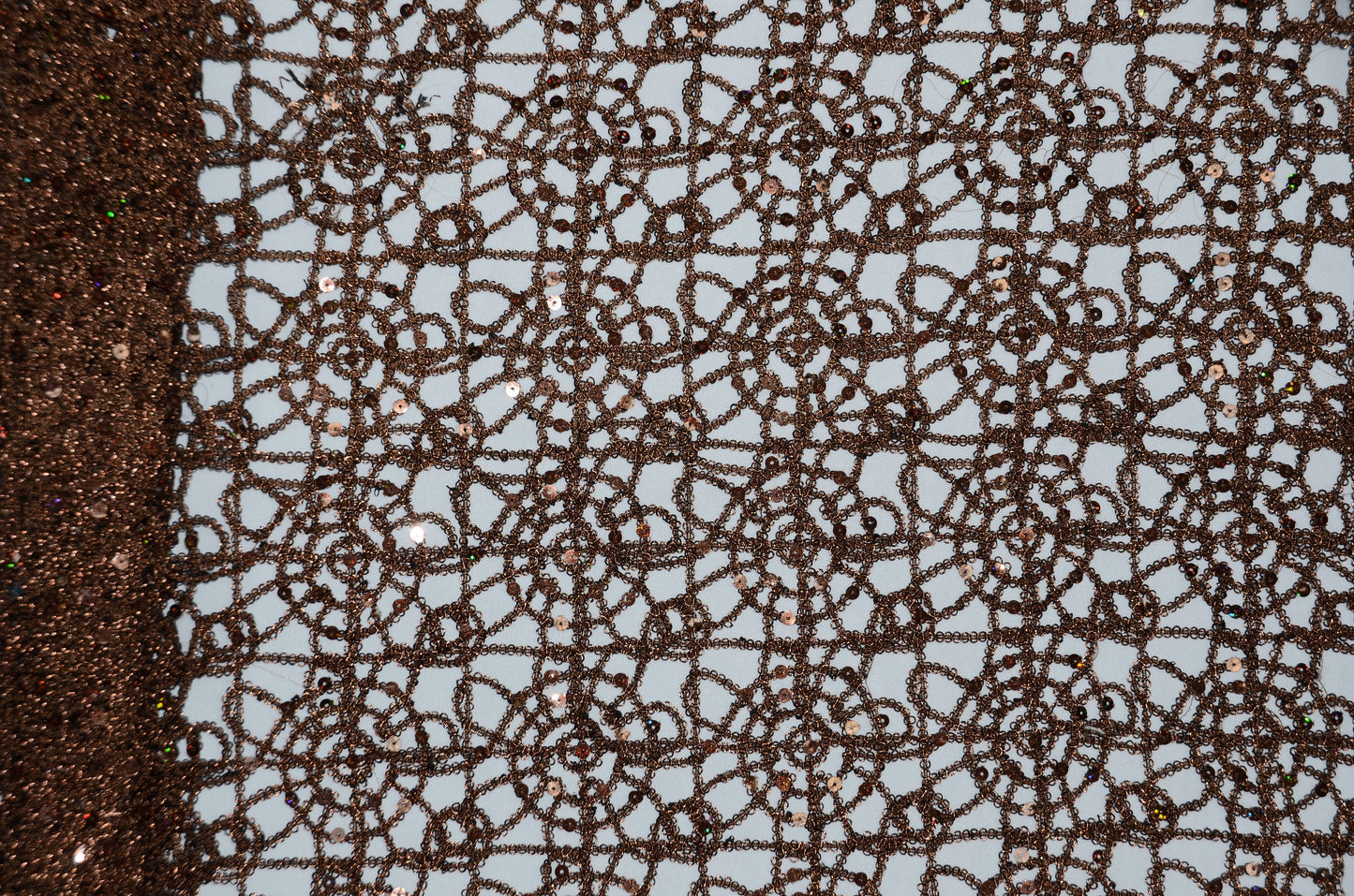 Chemical Lace Chain Embroidery Table Overlay and Table Banquet | Multiple Colors |