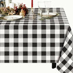 Buffalo Plaid Table Linens, Table Overlays, Table Drapes and Banquets