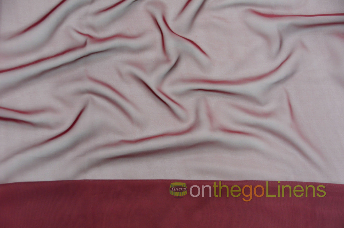 Double Georgette Fabric by the Yard | 60" wide | Multiple Colors |