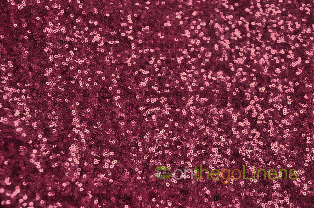Glitz Mesh Sequins Fabric by the Yard & Bolt | 54" Wide | Multiple Colors |