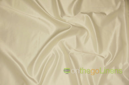 Lamour Satin Fabric by the Yard & Bolt | 100% Polyester Semi Dull Heavy Satin Fabric | 60" Wide | Multiple Colors |