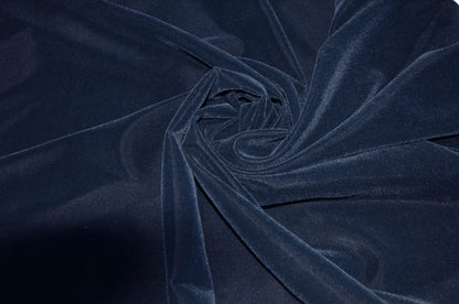 Triple Velvet Navy Blue