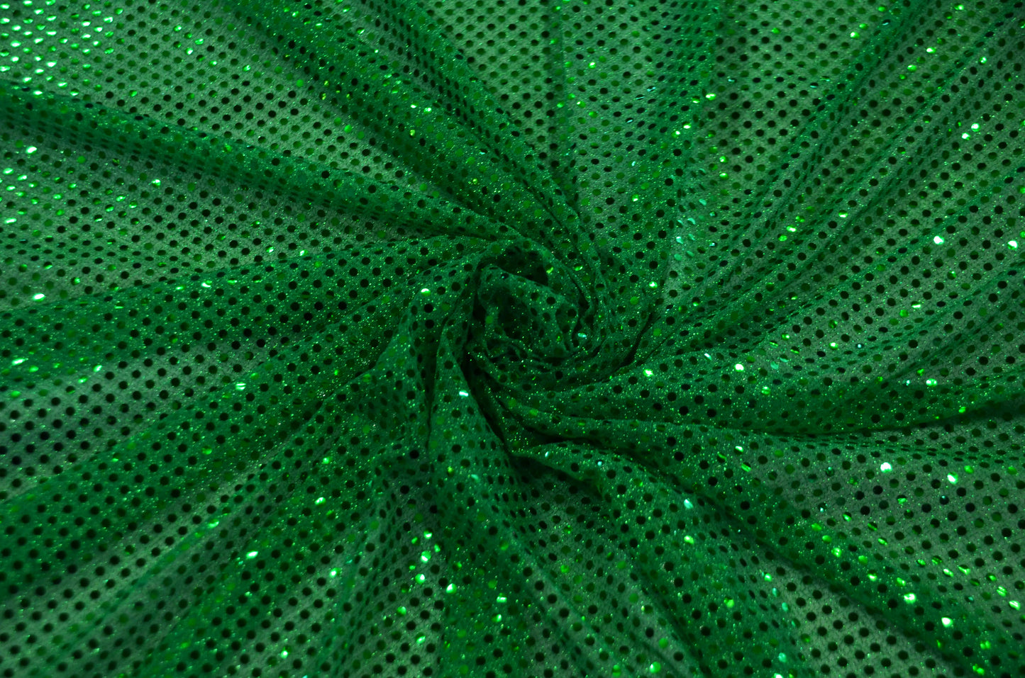 Flag Green Confetti Dot Sequins