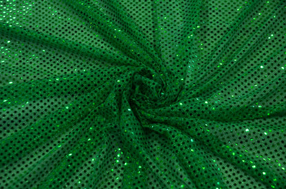 Flag Green Confetti Dot Sequins