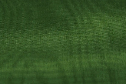 Bamboo Green Mirror Organza