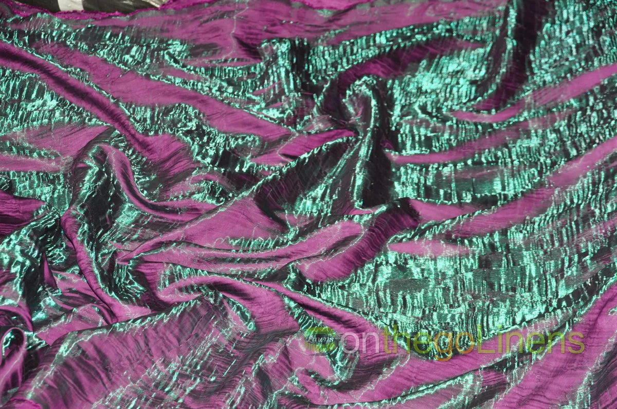 Emerald Magenta Iridescent Crush