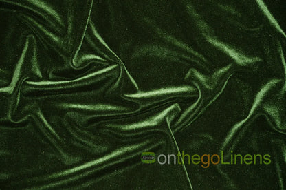 Olive Stretch Velvet
