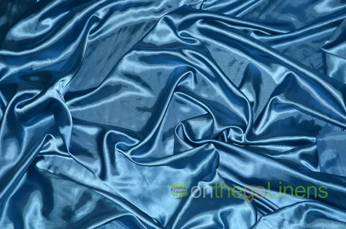 Charmeuse Satin Fabric by the Yard and Wholesale Bolt | IFR Satin Fabric | Silky Soft Satin Fabric |