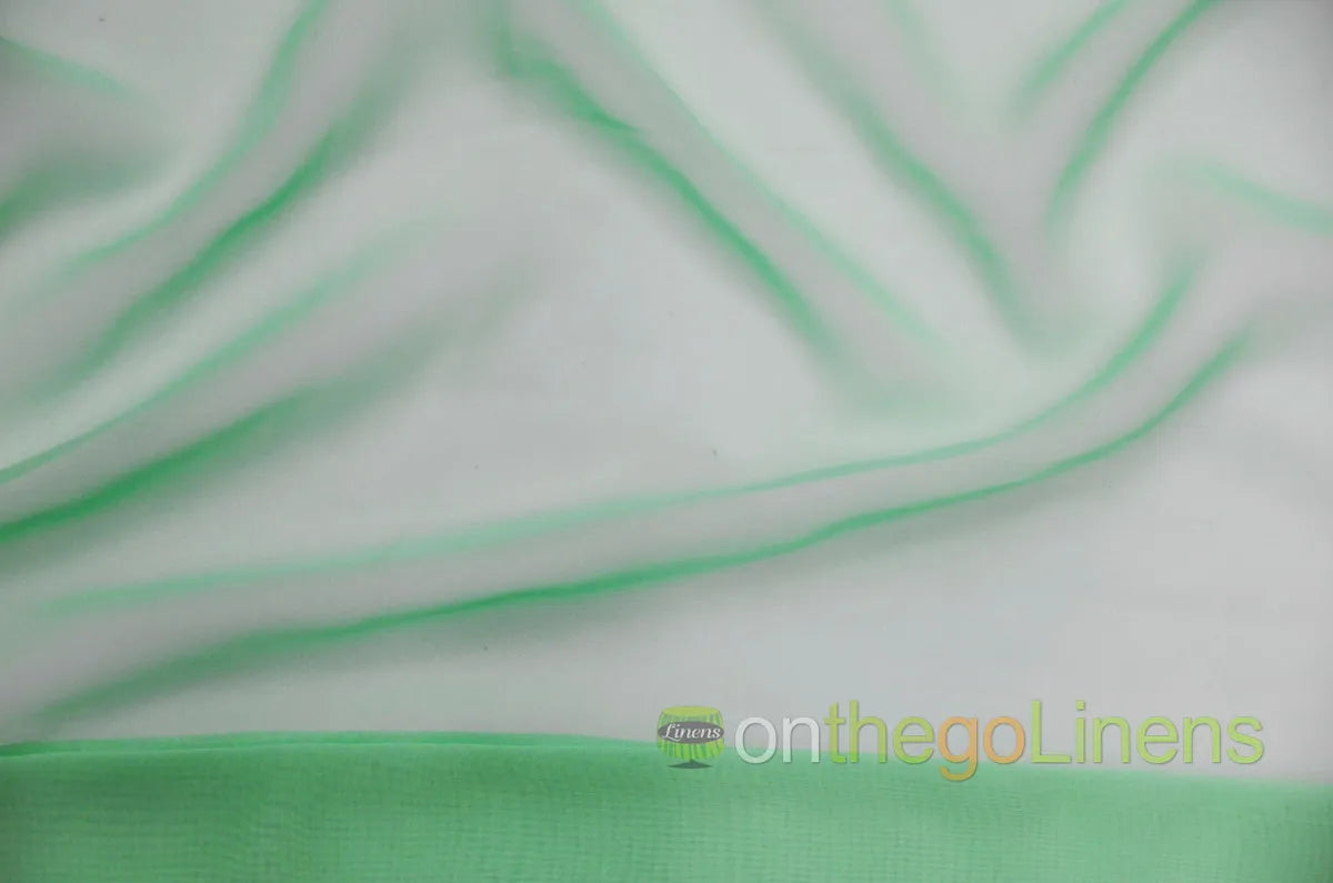 Mint Chiffon 60 Wide