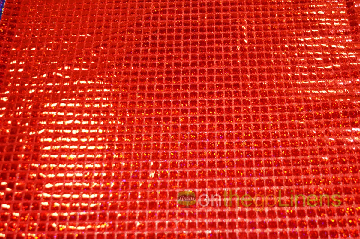 Red Quad Sequins