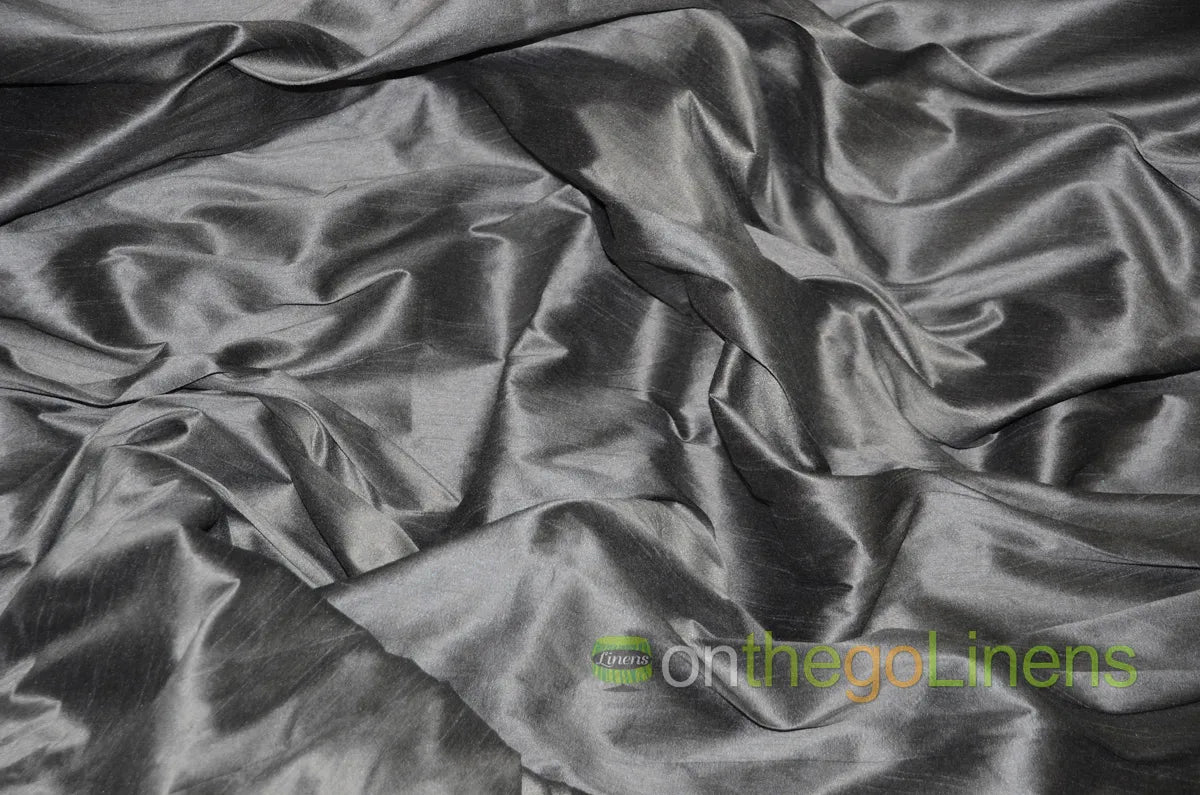 Faux Silk Grey
