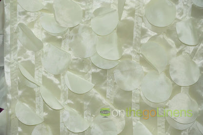 Ivory Petal Taffeta