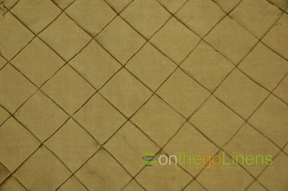 Pintuck 4x4 Fabric by the Yard | Diamond Taffeta Fabric | 52" wide | Multiple Colors |