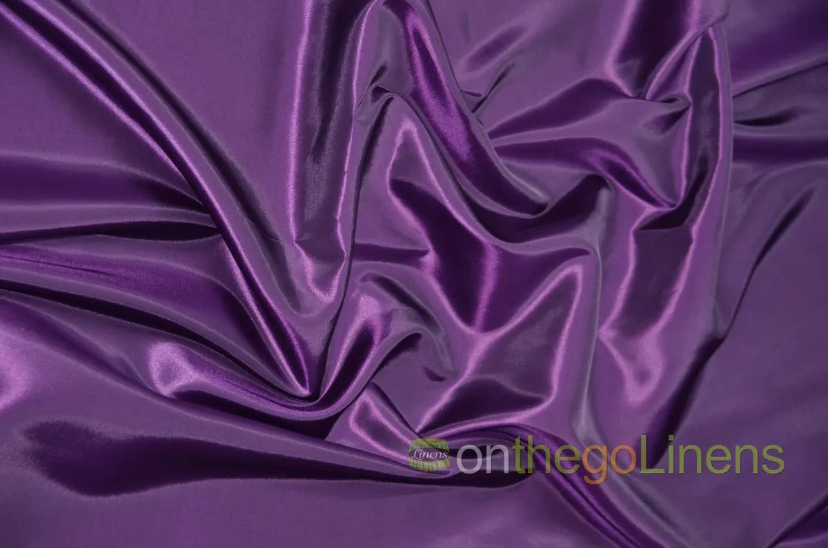 Light Plum Solid Taffeta